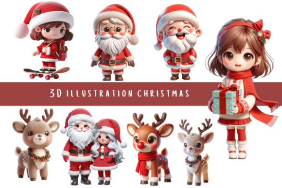 3D Illustration Christmas: A Designer's Review for Seasonal Projects