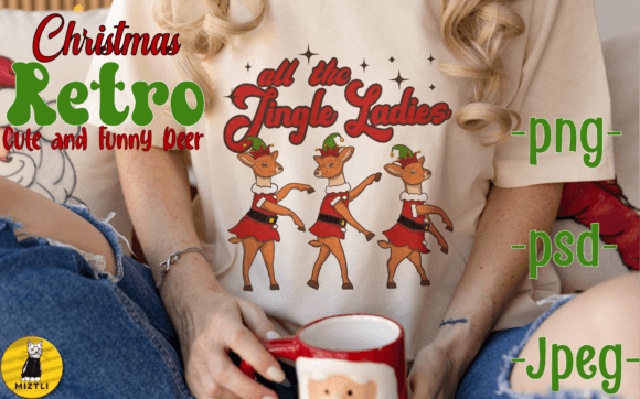 All the Jingle Ladies Funny Christmas Embroidery Review